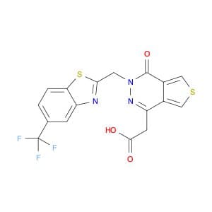 2-(4-Oxo-3-((5-(trifluoromethyl)benzo[d]thiazol-2-yl)methyl)-3,4-dihydrothieno[3,4-d]pyridazin-1-y…