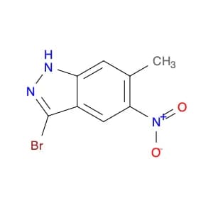 3-Bromo-6-methyl-5-nitro-1H-indazole