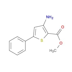 2-Thiophenecarboxylic acid, 3-amino-5-phenyl-, methyl ester