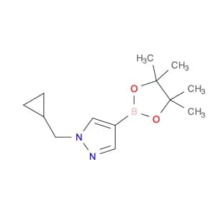 1H-Pyrazole, 1-(cyclopropylmethyl)-4-(4,4,5,5-tetramethyl-1,3,2-dioxaborolan-2-yl)-