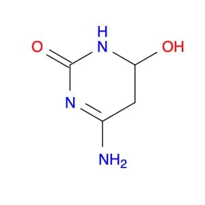2(1H)-Pyrimidinone, 4-amino-5,6-dihydro-6-hydroxy-