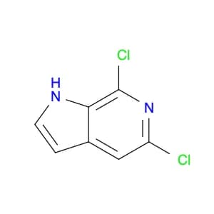 1H-Pyrrolo[2,3-c]pyridine, 5,7-dichloro-