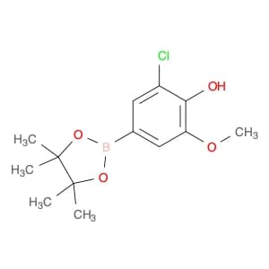 3-Chloro-4-hydroxy-5-methoxyphenylboronic acid, pinacol ester