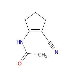 N-(2-Cyano-1-cyclopenten-1-yl)-acetamide