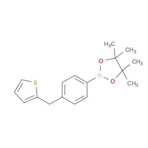 4,4,5,5-Tetramethyl-2-[4-(thien-2-ylmethyl)phenyl]-1,3,2-dioxaborolane
