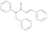 2-Propenamide, N,3-diphenyl-N-(phenylmethyl)-
