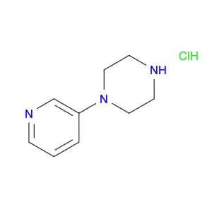 Piperazine, 1-(3-pyridinyl)-, hydrochloride (1:1)