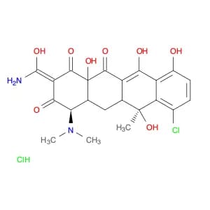 2-Naphthacenecarboxamide, 7-chloro-4-(dimethylamino)-1,4,4a,5,5a,6,11,12a-octahydro-3,6,10,12,12a-…