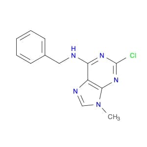 9H-Purin-6-amine, 2-chloro-9-methyl-N-(phenylmethyl)-