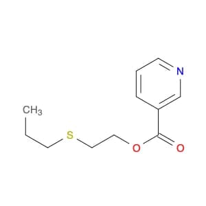 3-Pyridinecarboxylic acid, 2-(propylthio)ethyl ester