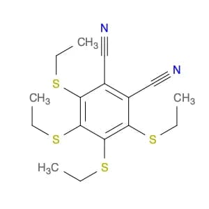 1,2-Benzenedicarbonitrile, 3,4,5,6-tetrakis(ethylthio)-