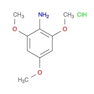 Benzenamine, 2,4,6-trimethoxy-, hydrochloride (1:1)