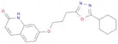 2(1H)-Quinolinone, 7-[3-(5-cyclohexyl-1,3,4-oxadiazol-2-yl)propoxy]-