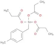 Stannane, [(4-methylphenyl)methyl]tris(1-oxopropoxy)- (9CI)