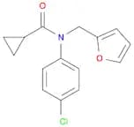 Cyclopropanecarboxamide, N-(4-chlorophenyl)-N-(2-furanylmethyl)-