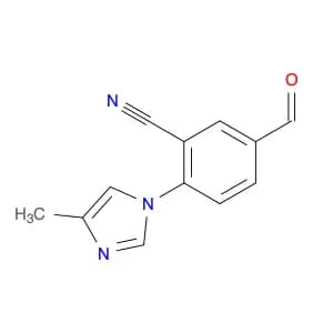 5-Formyl-2-(4-methyl-1H-imidazol-1-yl)benzonitrile