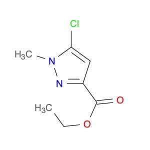1H-Pyrazole-3-carboxylic acid, 5-chloro-1-methyl-, ethyl ester