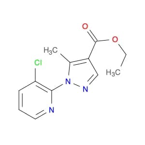 Ethyl 1-(3-chloropyridin-2-yl)-5-methylpyrazole-4-carboxylate