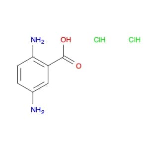 Benzoic acid, 2,5-diamino-, hydrochloride (1:2)