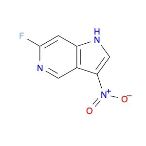 1H-Pyrrolo[3,2-c]pyridine, 6-fluoro-3-nitro-