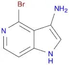 1H-Pyrrolo[3,2-c]pyridin-3-amine, 4-bromo-