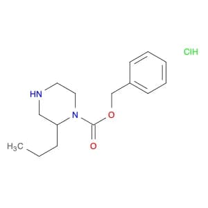 Benzyl 2-propylpiperazine-1-carboxylate hydrochloride