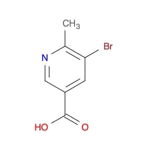 3-Pyridinecarboxylic acid, 5-bromo-6-methyl-