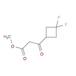 Cyclobutanepropanoic acid, 3,3-difluoro-β-oxo-, methyl ester