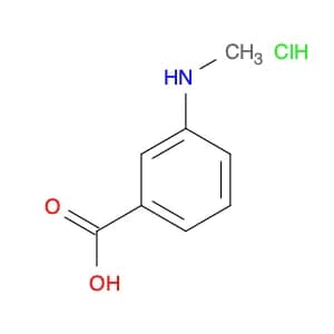 Benzoic acid, 3-(methylamino)-, hydrochloride (1:1)