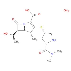 (4R,5S,6S)-3-{[(3S,5S)-5-(dimethylcarbamoyl)pyrrolidin-3-yl]sulfanyl}-6-[(1R)-1-hydroxyethyl]-4-me…