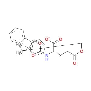 L-Glutamic acid, N-[(1,1-dimethylethoxy)carbonyl]-, 5-(9H-fluoren-9-ylmethyl) ester