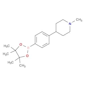 Piperidine, 1-methyl-4-[4-(4,4,5,5-tetramethyl-1,3,2-dioxaborolan-2-yl)phenyl]-