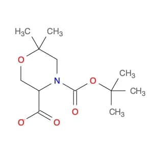 3,4-Morpholinedicarboxylic acid, 6,6-dimethyl-, 4-(1,1-dimethylethyl) ester