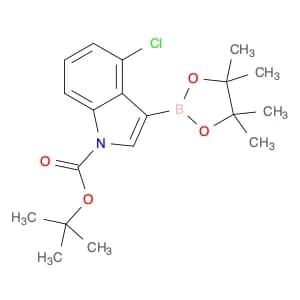 1-BOC-4-chloroindole-3-boronic acid, pinacol ester