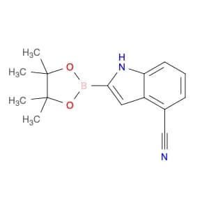 4-Cyanoindole-2-boronic acid pincol ester