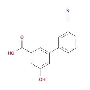[1,1'-Biphenyl]-3-carboxylic acid, 3'-cyano-5-hydroxy-