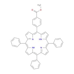Benzoic acid, 4-(10,15,20-triphenyl-21H,23H-porphin-5-yl)-, methyl ester