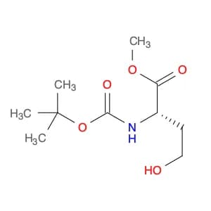 L-Homoserine, N-[(1,1-dimethylethoxy)carbonyl]-, methyl ester
