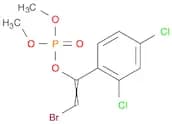 Phosphoric acid, 2-bromo-1-(2,4-dichlorophenyl)ethenyl dimethyl ester