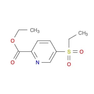 2-Pyridinecarboxylic acid, 5-(ethylsulfonyl)-, ethyl ester