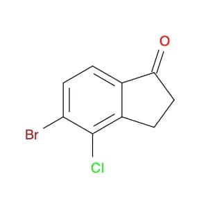 1H-Inden-1-one, 5-bromo-4-chloro-2,3-dihydro-