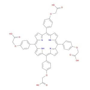 Acetic acid, 2,2',2'',2'''-[21H,23H-porphine-5,10,15,20-tetrayltetrakis(4,1-phenyleneoxy)]tetrakis-