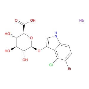 5-Bromo-4-chloro-3-indolyl-β-d-glucuronide sodium salt