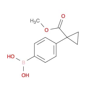 4-(1-(Methoxycarbonyl)cyclopropyl)phenylboronic acid