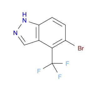 1H-Indazole, 5-bromo-4-(trifluoromethyl)-