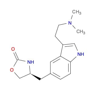 2-Oxazolidinone, 4-[[3-[2-(dimethylamino)ethyl]-1H-indol-5-yl]methyl]-, (4S)-