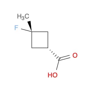 cis-3-fluoro-3-methylcyclobutane-1-carboxylic acid