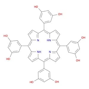 1,3-Benzenediol, 5,5',5'',5'''-(21H,23H-porphine-5,10,15,20-tetrayl)tetrakis-