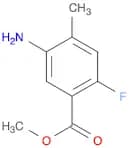 Benzoic acid, 5-amino-2-fluoro-4-methyl-, methyl ester