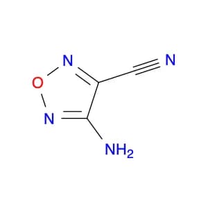 1,2,5-Oxadiazole-3-carbonitrile, 4-amino-